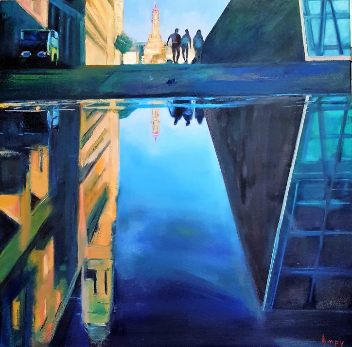 2017 Oleo sobre lienzo, 81 x 81