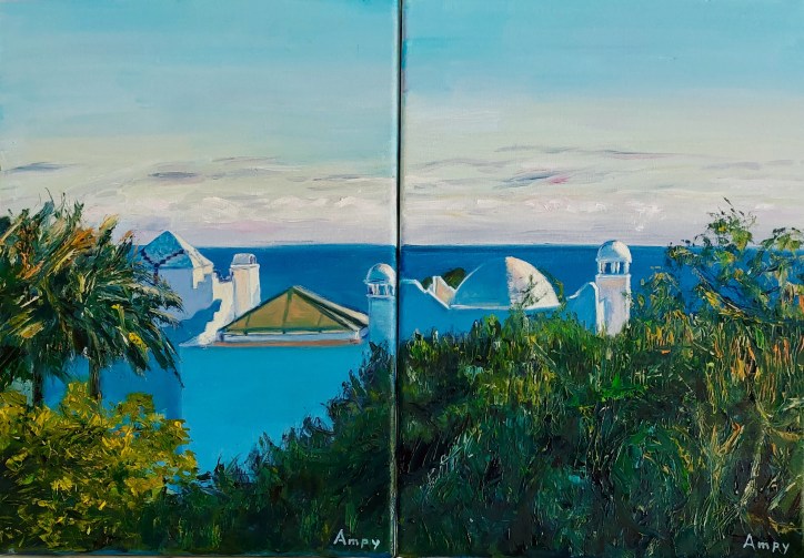 Desde la terraza 1 y Desde la terraza 2